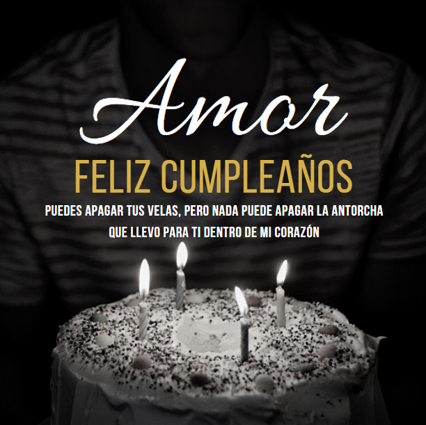 Felicitaciones de cumpleaños para un amor - Frases Feliz ...