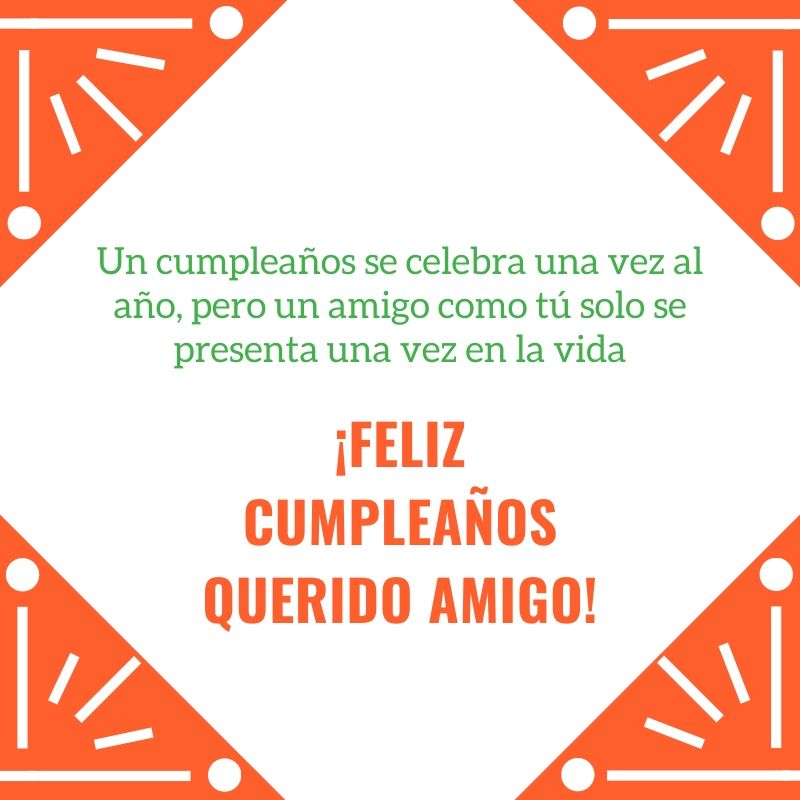 Feliz Cumpleanos Para Un Amigo Frases Feliz Cumpleanos